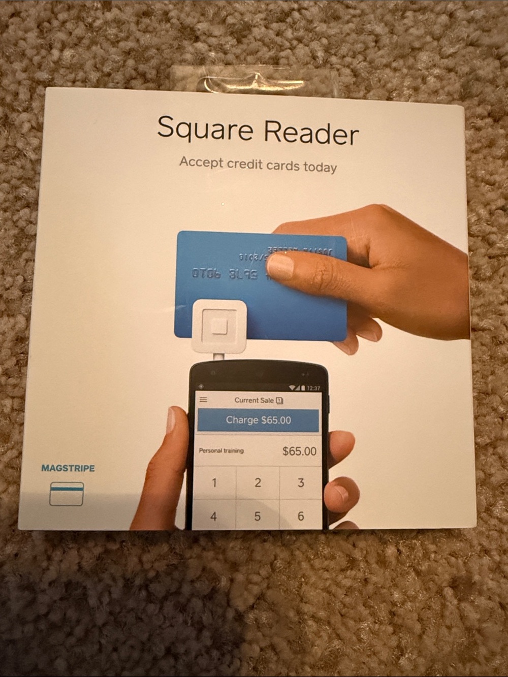Square Reader Magstripe Card Reader - White